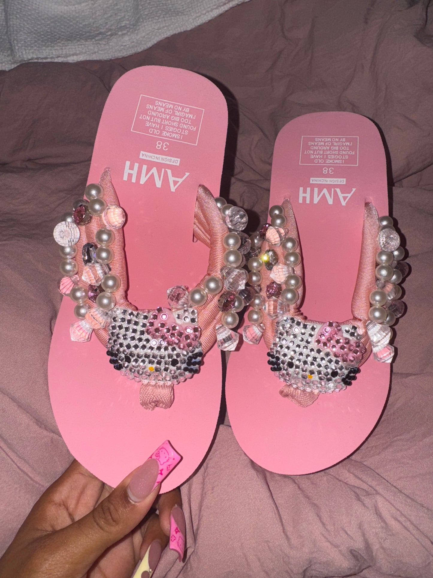 HK Sandals Pink