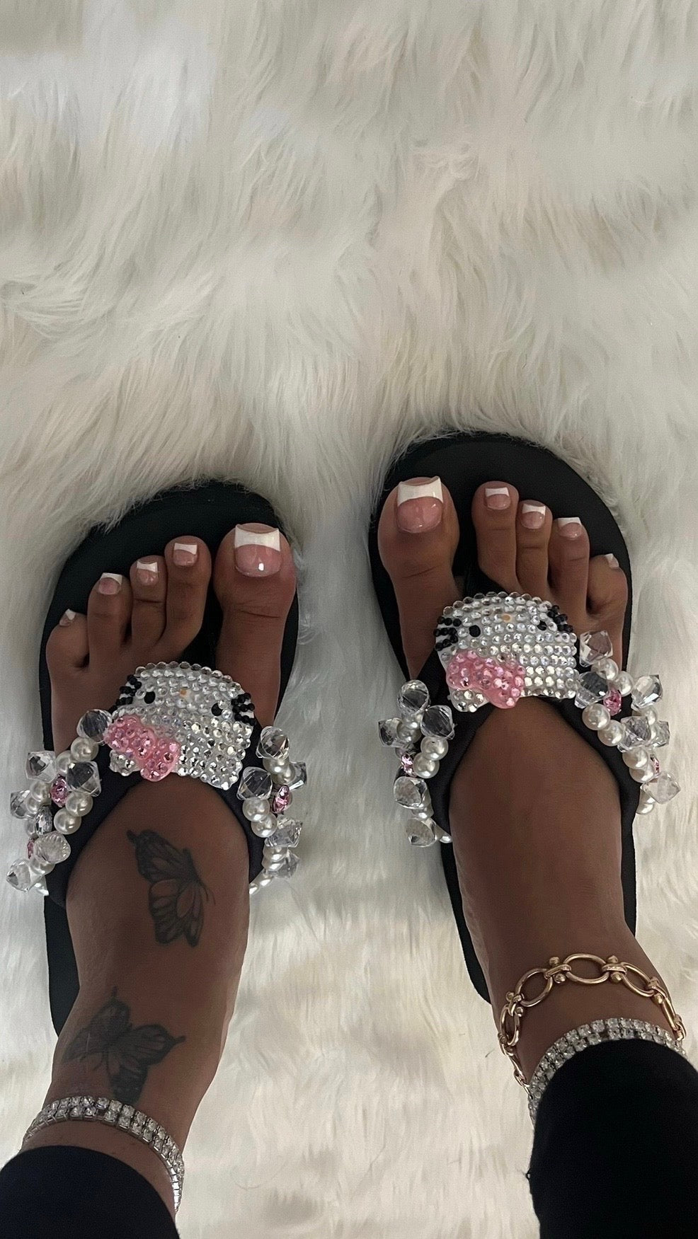 HK Sandals Black