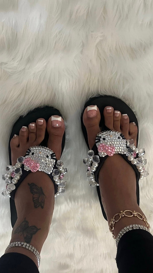 HK Sandals Black